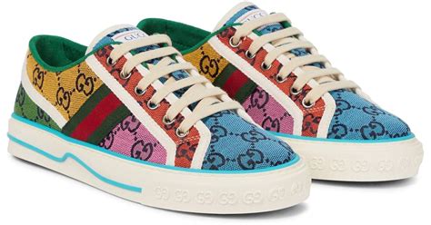 colorful gucci sneakers for women|women's gucci sneakers on sale.